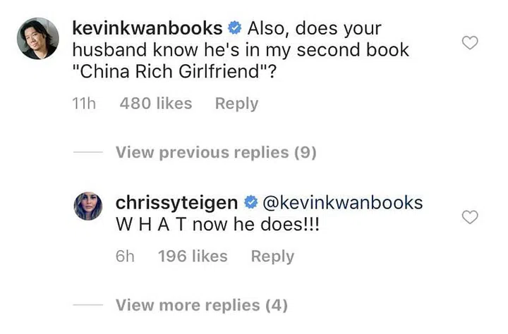 Photo: Instagram/@chrissyteigen