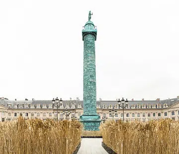 Blés Vendôme Installation at Place Vendôme