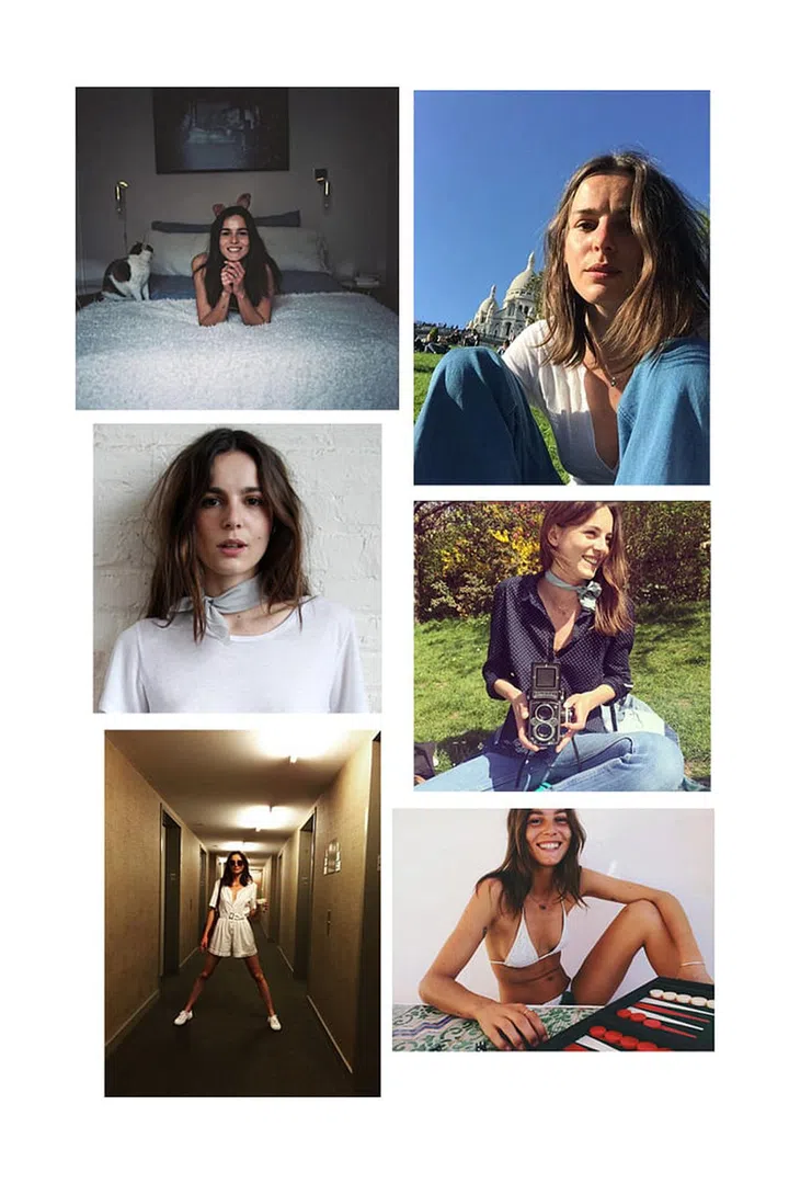 For model-off-duty vibes, adopt Toulin’s  laissez-faire attitude towards dressing. Her secret weapon? Oversized men's shirts. Photo: Instagram