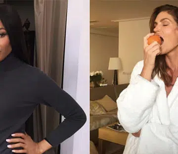 Naomi Campbell & Cindy Crawford Kick Off The Next Viral Social Media Challenge