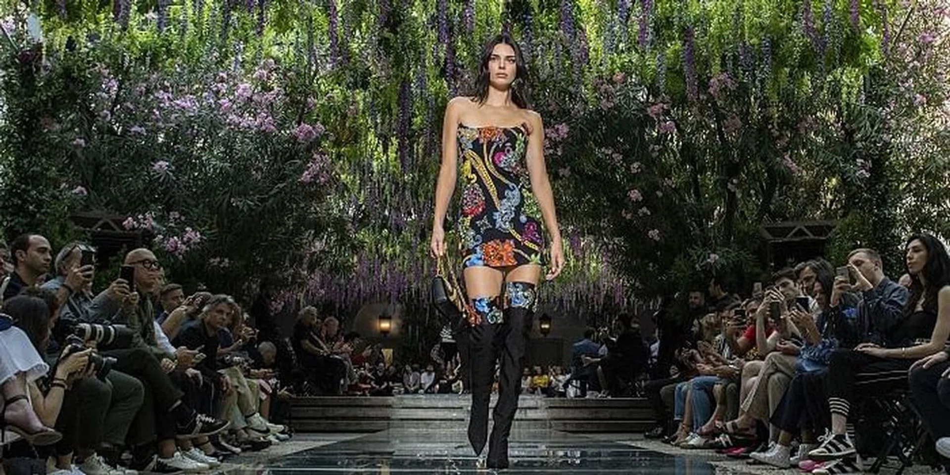 Kendall Jenner Bella Hadid Menswear Milan
