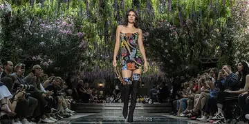 Kendall Jenner Bella Hadid Menswear Milan