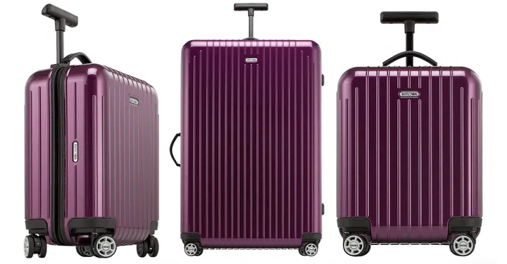 Salsa Air and Salsa Air Mini in Ultra Violet by Rimowa