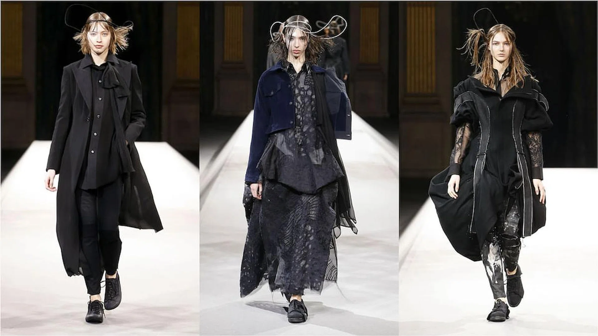 Yohji Yamamoto fall winter 2022