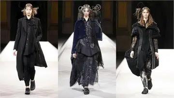 Yohji Yamamoto fall winter 2022