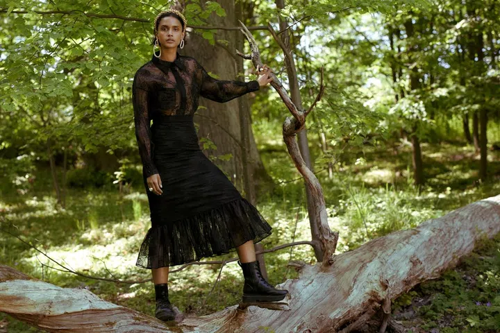 Your First Look At H&M's Collaboration With Beirut-Based Sandra Mansour