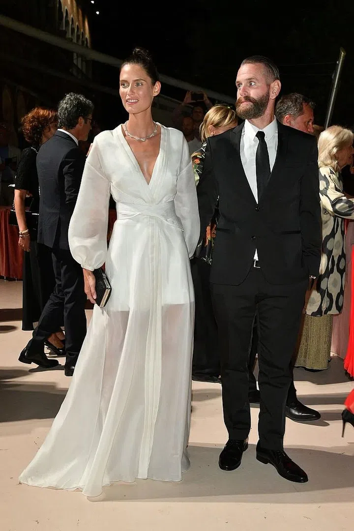 Model Bianca Balti met her husband while on vacation in Marbella, Spain. He was living there at the time, and a year later he proposed in Southern California. The couple wed at the Ranch at Laguna Beach in an intimate ceremony this past August; Balti's bridal party included her two daughters, Mathilde and Mia. Balti walked down the aisle toward McRae, a sober coach, in a Dolce & Gabbana Alta Moda gown, fitting given her years serving as one of the key faces for the Italian house. Photo: Getty