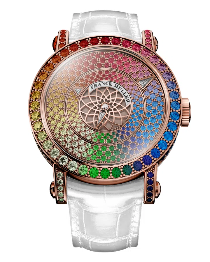 franck muller | round triple mystery rainbow