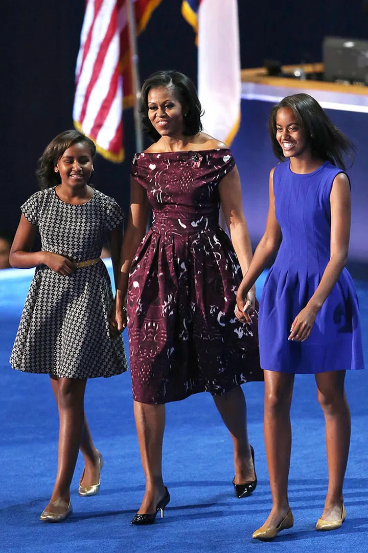 At the 2012 Democratic National Convention in North Carolina. Photo: Getty