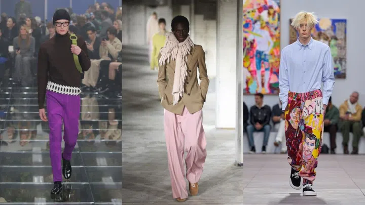 Party dress codes smart casual Prada Dries Van Noten Loewe
