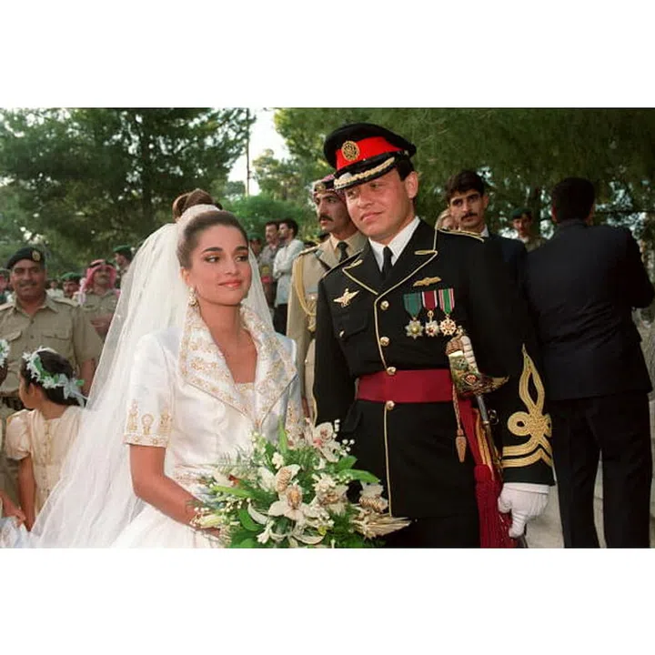 Queen Rania of Jordan was a successful marketing professional and worked for amazing companies like Apple and Citibank. She attended a party that was held by then Prince Abdullah II's sister and the rest is history. They married in 1993.