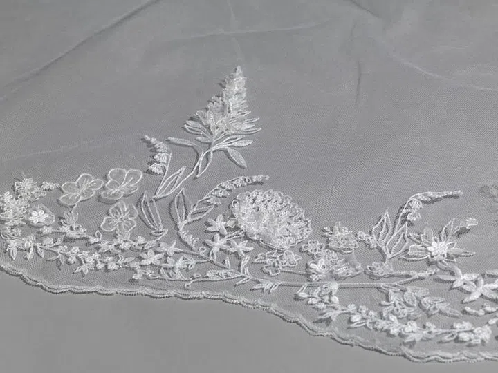 The floral detail
Photo: Royal Collection Trust