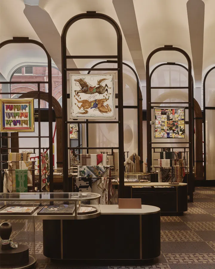 Hermès london | silk room