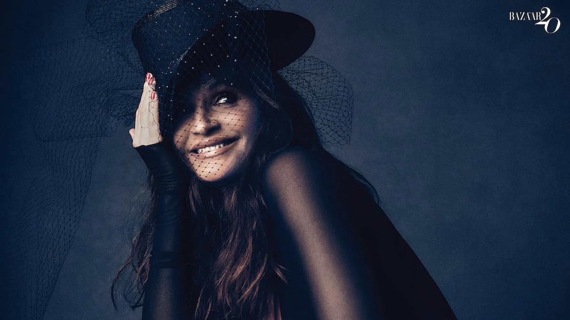 Helena Christensen wears bodysuit, by Stærk&Christensen; hat, by Ellen Christine Couture. (Photo: Andrew Arthur)