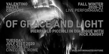 Watch Valentino Haute Couture Fall/Winter 2020-21 Live Stream Here