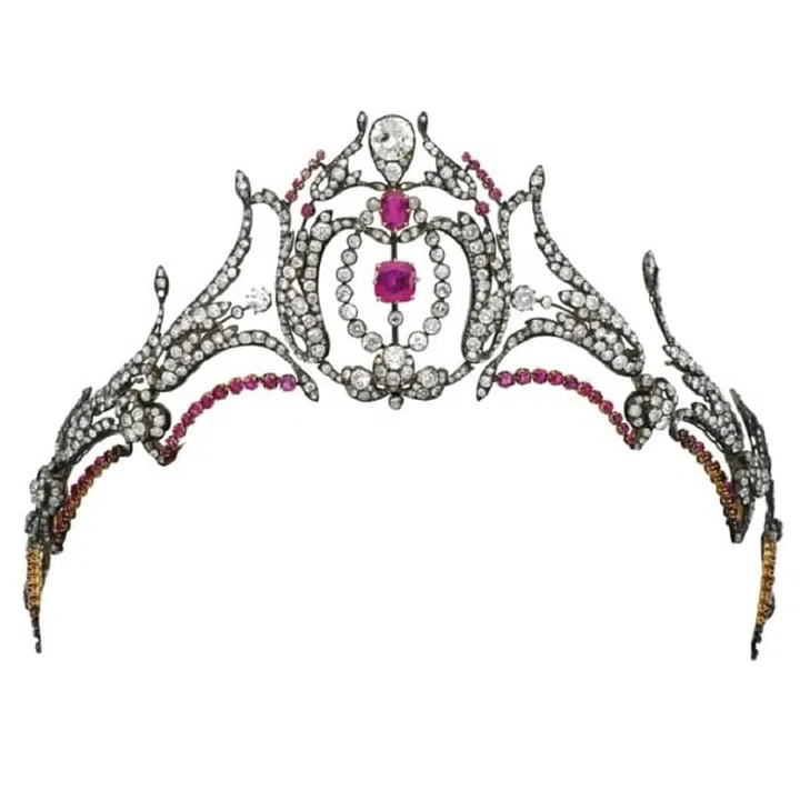 Created during the second half of the 19th century, this tiara once belonged to Mary, Duchess of Roxburghe. It sold for $107,383 at Sotheby's last month.