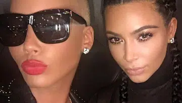 Kim Kardashian Amber Rose