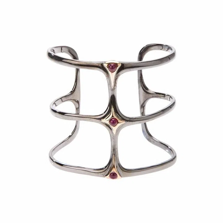 Ruby Cuff, $6,476, Gavello at Farfetch