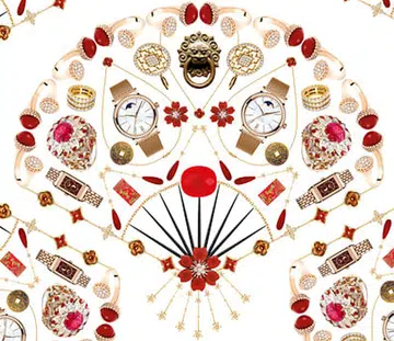 red jewellery