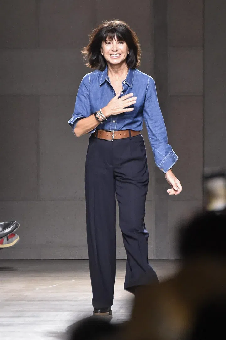 Veronique Nichanian after the Hermès Menswear Fall/Winter 2020-2021 show during Paris Fashion Week on January 18, 2020. Photo: Peter White