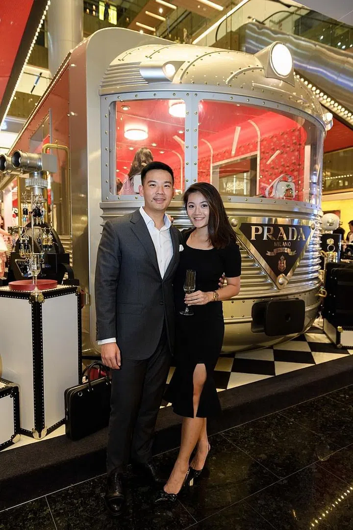 Andrew Tay and Clara Poon. Photo: Ashley Mak 