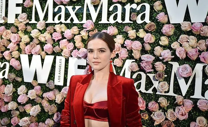 Zoey Deutch, recipient of the 2017 Women In Film Max Mara Face Of The Future Award 