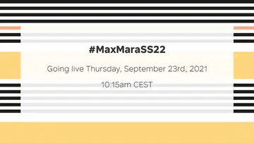 Watch The Max Mara Spring/Summer 2022 Runway Show Here