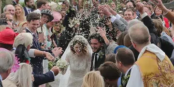 Kit Harington Rose Leslie Wedding