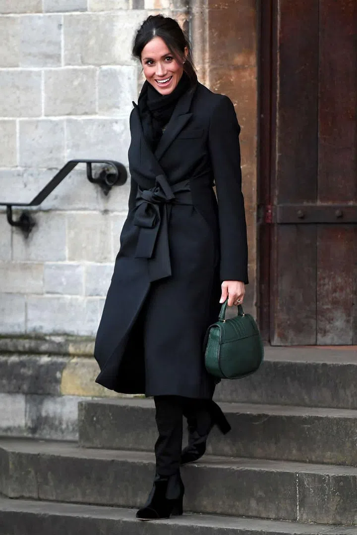 A clear fashion devotee, Markle's sartorial chops were recognized long before she hit the royal stage. According to Markle fan site, Meghan's Mirror, Canadian retailer Reitmans signed then-actress Markle as their brand ambassador in the fall of 2015 in an attempt to re-energize the label. In 2016, the Reitmans brand launched a capsule collection of dresses co-designed by Markle.

 Photo: Getty