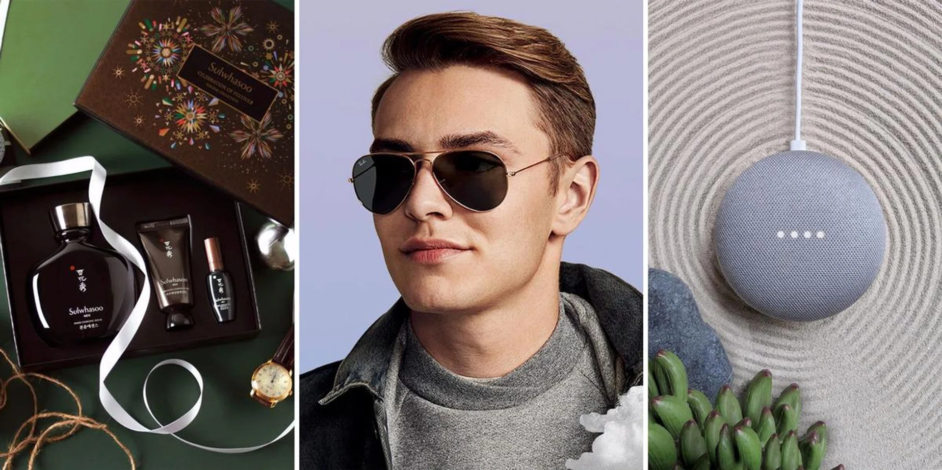 hbsg-fathers-day-gift-guide-last-minute-rayban-sulwhasoo-google-home