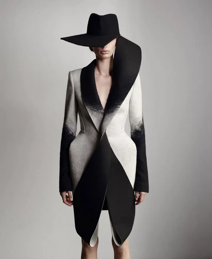 Dion Lee's Woolmark Award entry