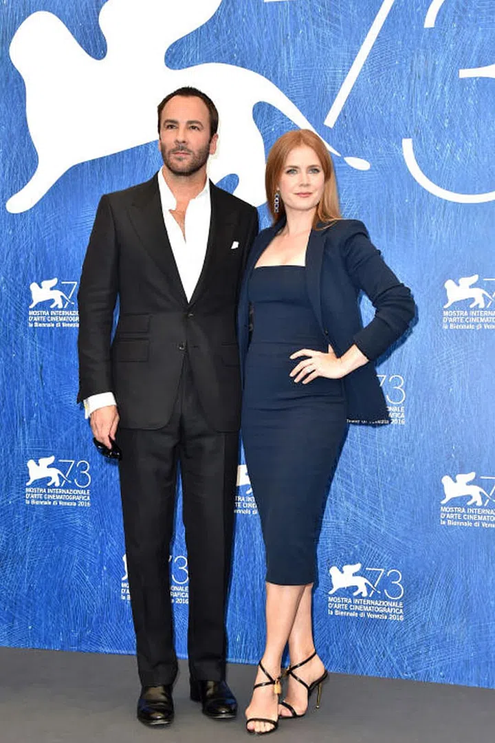 Tom Ford and Amy Adams in Tom Ford