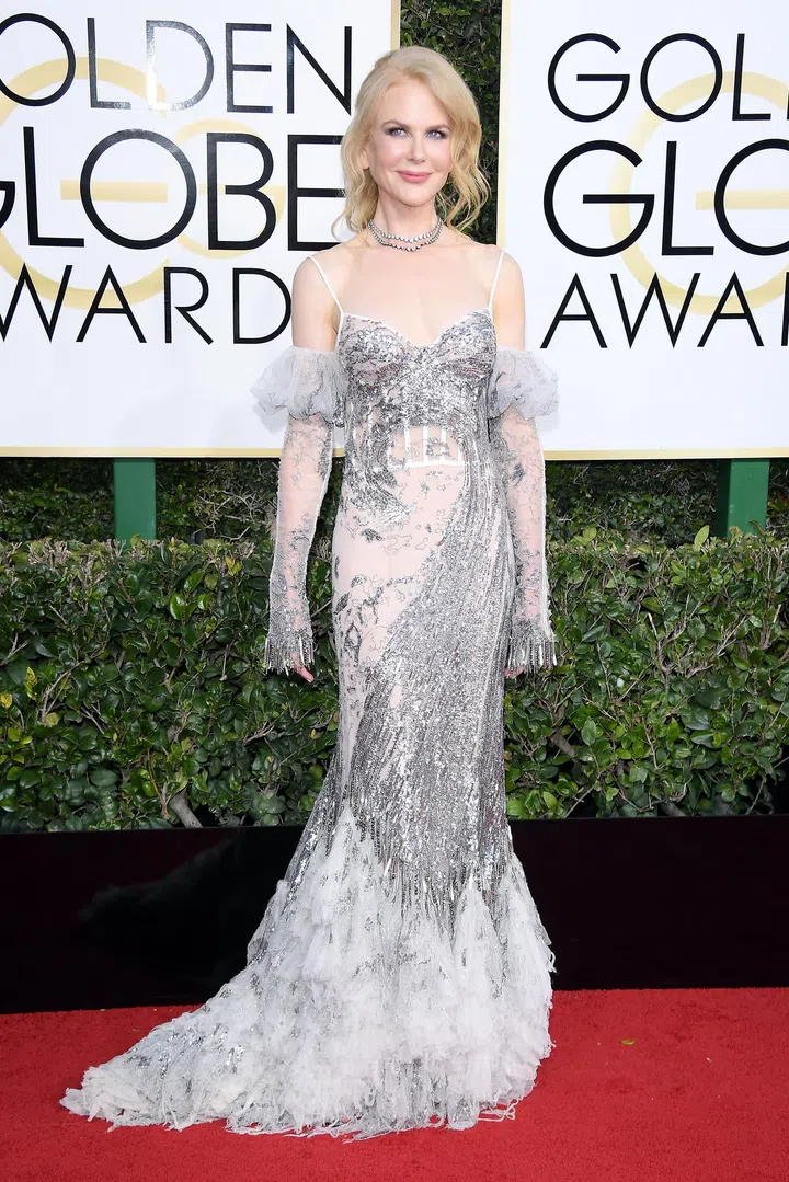 In Alexander McQueen . Photo: Getty
