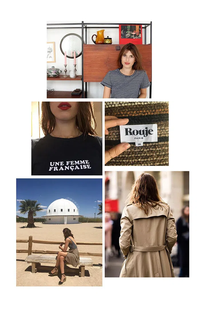 It-girl turned fashion designer, Jeanne Damas of Rouje does simplicity the right way — the French way. Photo: Instagram