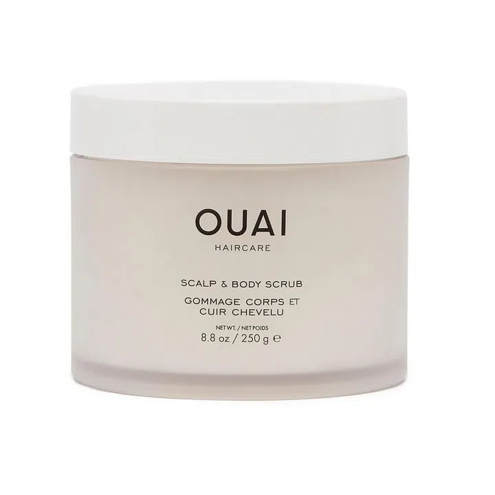 This head-to-toe deep-cleansing scrub is a weekly detox treat for the skin and scalp. First the exfoliating sugar crystals gently remove dead skin cells before turning in a luscious froth that delivers a dose of fortifying probiotics into skin. Plus, it smells like the brand's Melrose Place fragrance, with notes of rose, bergamot, lychee, cedarwood and white musk. 