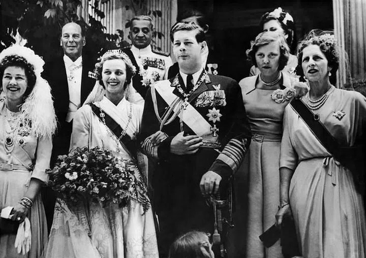 Anne Antoinette Françoise Charlotte, the daughter of Prince René of Bourbon-Parma and Princess Margaret of Denmark, spent her childhood in France, before her parents fled to Spain to escape the Nazis. Her family eventually made it to the United States, where Anne got a job at Macy's to put herself through school.

The princess volunteered for the army in 1943, where she worked as an ambulance driver on the front lines in Algeria, Morocco, Italy, Luxembourg and finally in liberated Germany. King Michael I of Romania ended his country's alliance with Germany in 1944, declared war on Germany and had become taken with Anne after seeing her photo in a newsreel. The two had a chance to meet in 1947, when they were invited to the same royal wedding. The King proposed a little over two weeks after their first meeting, when they were on a drive in Switzerland. Photo: Getty