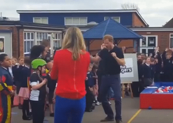 Prince Harry Admits To 9-Year-Old Boy That He Probably Won't Be King