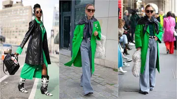 Ways To Incorporate Striking Parakeet Green Into Your Wardrobe