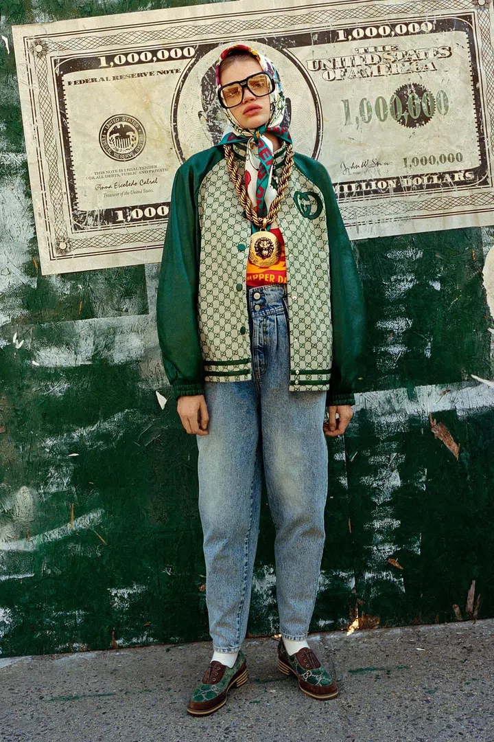 Earlier this year, Gucci partnered with Dan to reopen his iconic Harlem atelier on Lenox Ave. The appointment-only shop allowed customers to get bespoke garments designed by Dapper Dan using Gucci raw materials, fabrics, prints, embroidered patches, and hardware. Photo: Ari Marcopoulos/Gucci x Dapper Dan

