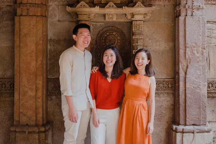 (left to right) Mitchell Zachariah, Germaine Lye and Chanel Go. Founders of Our Barehands. Photo: IKI Company