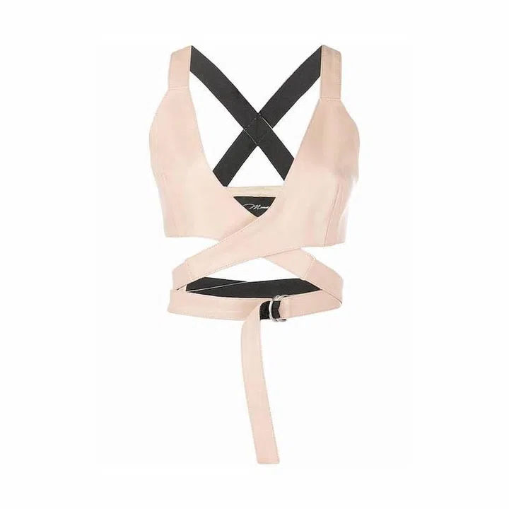 Megan Crop Top, $486, Manokhi at Farfetch