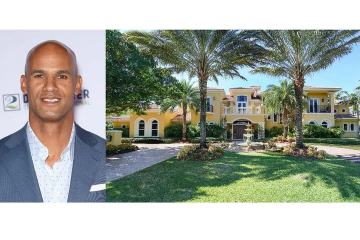 Retired Miami Dolphins defensive end Jason Taylor knows how to vacation in luxury. This 10,247-square-foot estate includes a curved glass wine cellar, cigar/poker room, theater, billiard room, free form infinity edge pool and an outdoor kitchen. Taylor plans to sell the property, which is listed at $4 million.
Getty/ One Sotheby's International Realty.
