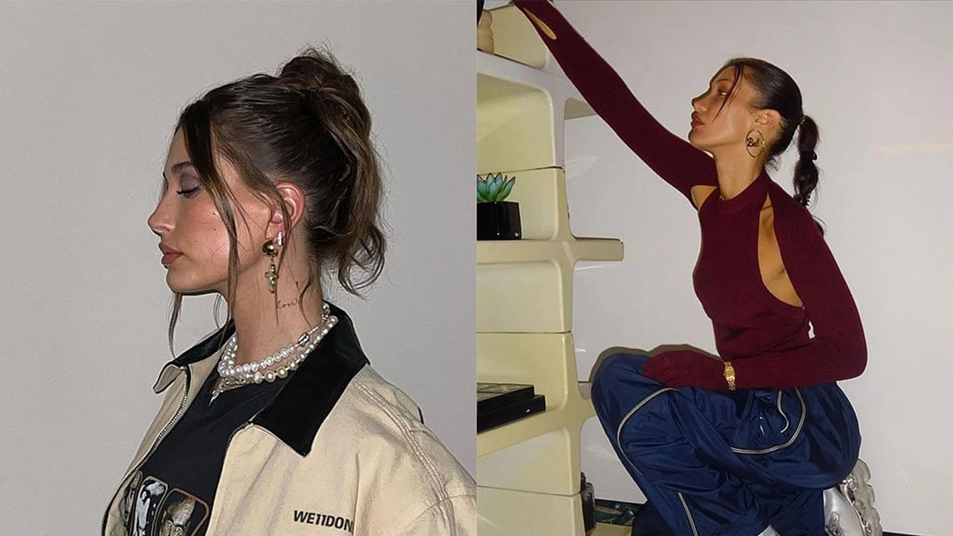 Credits: Instagram/@haileybieber, @bellahadid