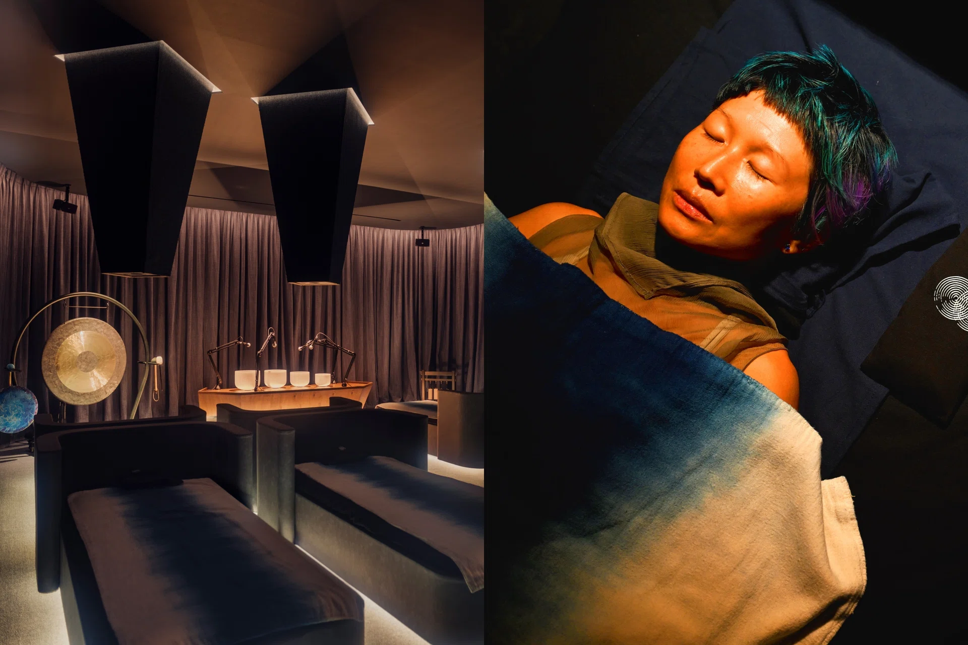 sound bath meditation relaxation beds sleep
