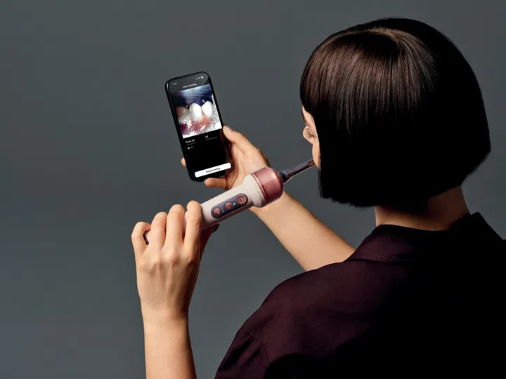 Dyson CameraJet, product in-use, model imagery