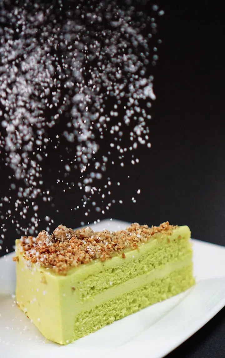 Singapore Kaya Pandan cake from d‘Good Cafe