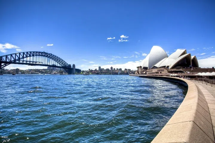 Sydney harbour opera house