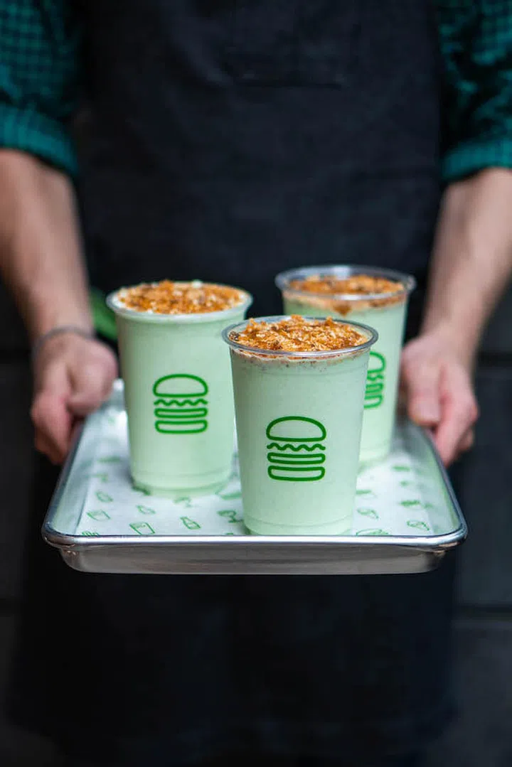 Pandan Shake from Shake Shack