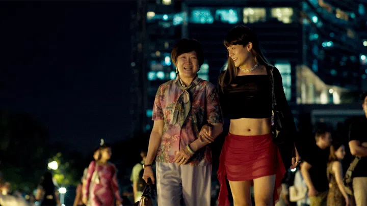 bakoh24 - Singaporean actors Richie Koh (right) and Hong Huifang (left), in local movie A Good Child.
PHOTO: CLOVER FILMS