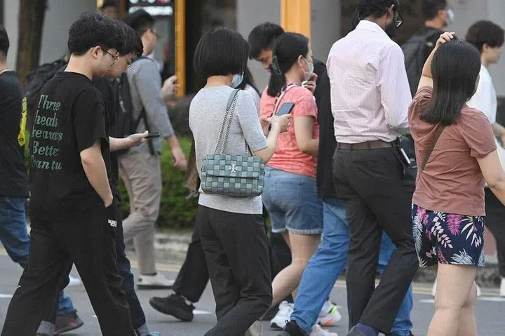 Pedestrians should not take things for granted, even if they have the right of way, warns Singapore Road Safety Council chairman Bernard Tay. ST PHOTO: DESMOND WEE